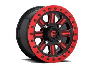 FUEL WHEELS D911 HARDLINE BEADLOCK グロスブラックレッドティントクリア