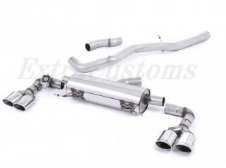MILLTEK ߥƥå 㥿Хåȥƥ   ǥ  S1 2.0 TFSi Quattro Non Resonated Quad Polish Oval