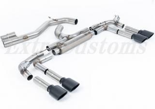 MILLTEK  㥿Хå ǥ  S3 2.0TFSI Quattro Sedan 310PS 8Y  Particulate Filter-back RACE Exhaust