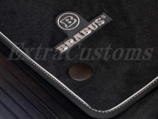 メルセデスベンツ 純正品 BRABUS Gクラス ベロアフロアマット ブラックセット 左ハンドルW465