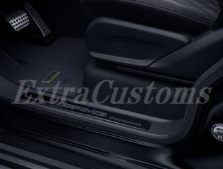 メルセデスベンツ 純正品 Gクラス グランドエディション ブラック イルミネーションドアシルセット W463A/W465