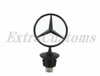 メルセデスベンツ 純正品 GLS SUV トランク スター バッジ ブラック ナイト パッケージ X167