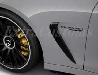 メルセデスベンツ 純正品 V8 AMG BiTurbo ブラックデカール AMG GT C192