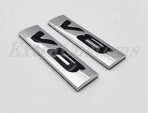 メルセデスベンツ 純正品 GクラスV8ロゴブラックレタリングエンブレムバッジキットG500 W463A