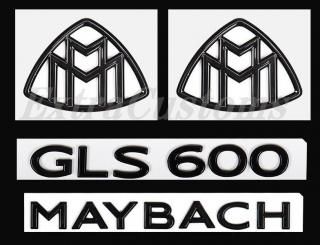 メルセデスベンツ 純正品 GLS マイバッハ ナイトパッケージ エンブレムデカールセット X167