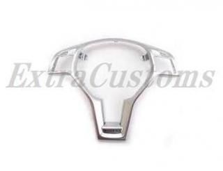 メルセデスベンツ 純正品 AMG ロゴ ステアリングホイールカバー クロームマット