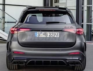 メルセデスベンツ 純正品 GLCクラスSUVトランクスターバッジ - ブラックナイトパッケージX254