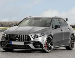 メルセデスベンツ 純正品 フェイスリフト A45 / CLA45 AMG ダーククローム パナメリカーナ グリル W177 C118