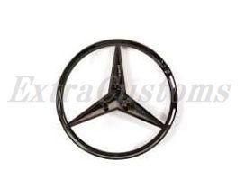 メルセデスベンツ 純正品 GLAクラストランクスターバッジ ダーククロームブラックナイトパッケージH247