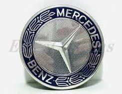 メルセデスベンツ 純正品 メルセデス ローレル リース ブルー フード エンブレム