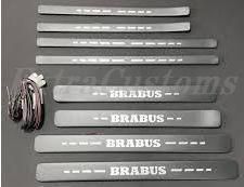 メルセデスベンツ 純正品 Sクラスロング BRABUS RGB イルミネーションドアシルキット V223