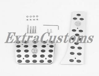 メルセデスベンツ 純正品 BRABUSアルミペダルパッド