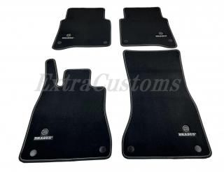 メルセデスベンツ 純正品 Sクラスロング BRABUS ベロアフロアマット ブラック V223