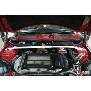 UltraRacing フロントストラットタワーバー BMW MINI CooperS R53 1.6