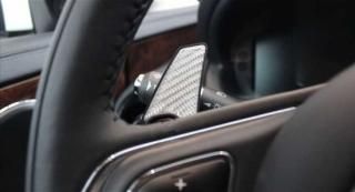 JAGUAR ジャガー　シルバーカーボン パドルシフトエクステンション  