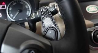 JAGUAR ジャガー　ブラックカーボン パドルシフトエクステンション 