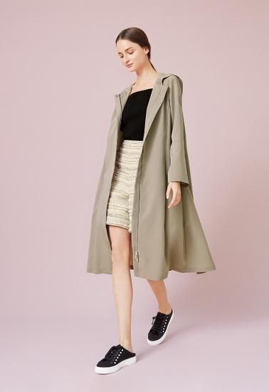 【38】FOXEY NEW YORK Lille Coat 38】FOXEY NEW YORK Lille Coat