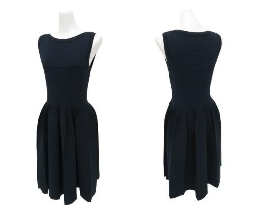 未使用 フォクシー ブティック ニットドレス ピーチメルバ フォクシーブティック ニットドレス アンブロシア 41783