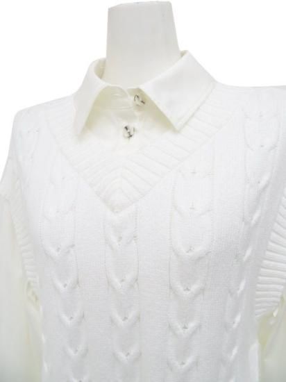 ADEAM しする アディアム フォクシー Long Sleeve KnitDress