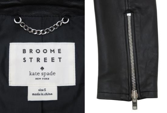 BROOME STREET Kate spade 黒ジャケット