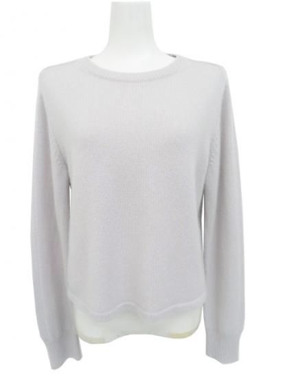 ＦＯＸＥＹ ＢＯＵＴＩＱＵＥ　ニットトップ プリマ　43365　ライトグレー　40　'23年　A1美品【中古】 FOXEY BOUTIQUE ニットトップ プリマ 43365 ライト