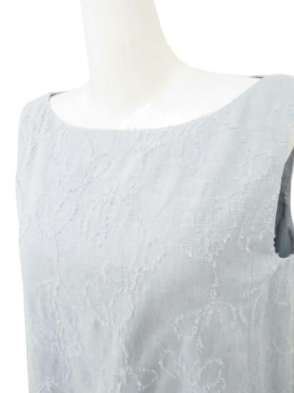 FOXEY BOUTIQUE ドレス リネンピクニック 45149 サックス