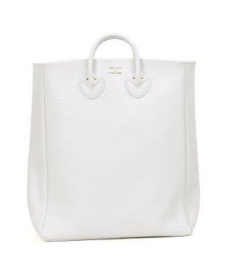 YOUNG & OLSEN EMBOSSED LEATHER TOTE L