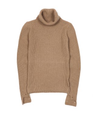 YOUNG & OLSEN HAND WARMER TURTLE SWEATER