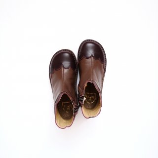 <img class='new_mark_img1' src='https://img.shop-pro.jp/img/new/icons20.gif' style='border:none;display:inline;margin:0px;padding:0px;width:auto;' />10%OFF Eureka Boots with ondine / Galaxy cuoio x Galaxy bordo