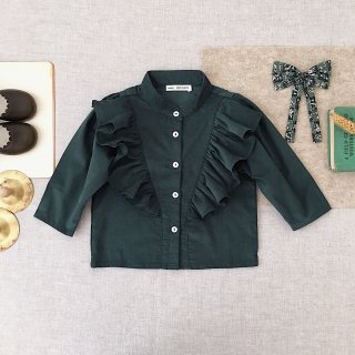 <img class='new_mark_img1' src='https://img.shop-pro.jp/img/new/icons20.gif' style='border:none;display:inline;margin:0px;padding:0px;width:auto;' />30%OFF SOOR PLOOM - Edna Blouse / Evergreen