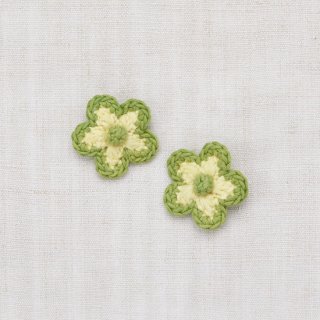 <img class='new_mark_img1' src='https://img.shop-pro.jp/img/new/icons14.gif' style='border:none;display:inline;margin:0px;padding:0px;width:auto;' />Misha and Puff Medium Flower Clip Set / Vintage Yellow