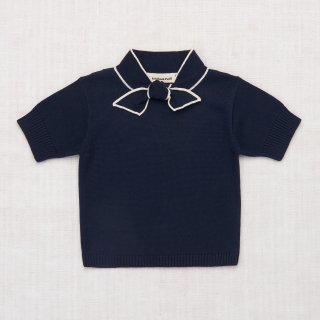 <img class='new_mark_img1' src='https://img.shop-pro.jp/img/new/icons14.gif' style='border:none;display:inline;margin:0px;padding:0px;width:auto;' />Misha and Puff Elsa Short Sleeve Sweater / Maritime Blue