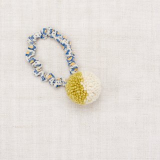 <img class='new_mark_img1' src='https://img.shop-pro.jp/img/new/icons52.gif' style='border:none;display:inline;margin:0px;padding:0px;width:auto;' />Misha and Puff Pom Pom Hair Tie / Citron
