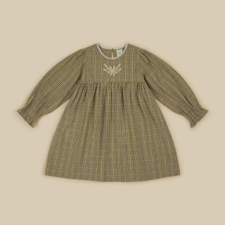 <img class='new_mark_img1' src='https://img.shop-pro.jp/img/new/icons14.gif' style='border:none;display:inline;margin:0px;padding:0px;width:auto;' />Apolina Rosemary Dress - Forester Check Fern
