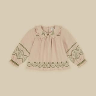 <img class='new_mark_img1' src='https://img.shop-pro.jp/img/new/icons14.gif' style='border:none;display:inline;margin:0px;padding:0px;width:auto;' />Apolina Murielle Blouse - Ballet Slipper