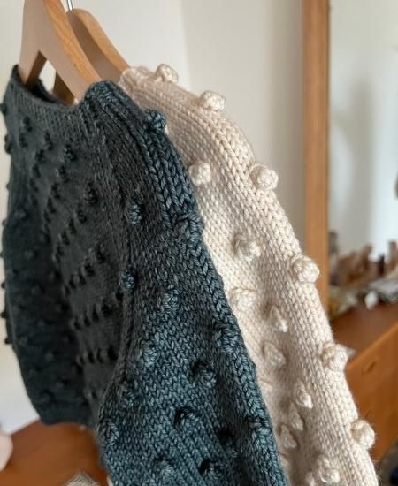 Misha and Puff Popcorn Sweater / String - LILY SOURIRE インポート子供服/通販