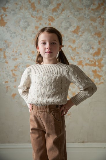 SOOR PLOOM Vintage Jean - Cocoa Denim - LILY SOURIRE 子供服