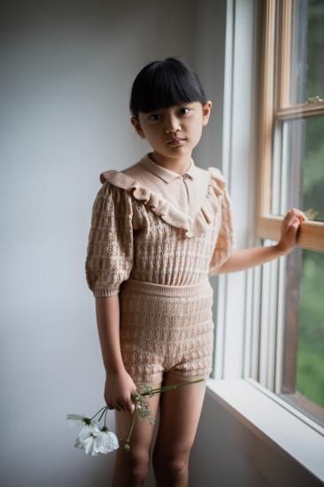 キッズ服(女の子用) 100cm~soor ploom 6Y トップス ニット