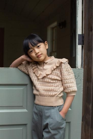 SOOR PLOOM Nancy Knit Top / Ginger - LILY SOURIRE 子供服セレクトショップ