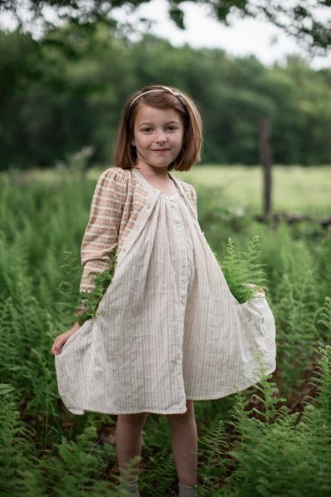 SOOR PLOOM Rose Cardigan / Ginger - LILY SOURIRE 子供服