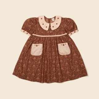 <img class='new_mark_img1' src='https://img.shop-pro.jp/img/new/icons14.gif' style='border:none;display:inline;margin:0px;padding:0px;width:auto;' />Apolina Sadie Dress / Promenade Floral Chocolate