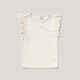 <img class='new_mark_img1' src='https://img.shop-pro.jp/img/new/icons14.gif' style='border:none;display:inline;margin:0px;padding:0px;width:auto;' />SOOR PLOOM Frill Tee / Natural Pointelle