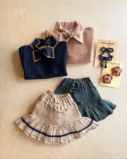 Misha and Puff Bow Scout Sweater / Rose Gold - LILY SOURIRE ...