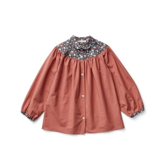 SOOR PLOOM Luna Tunic, Terracotta - LILY SOURIRE 子供服セレクト