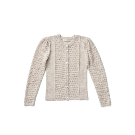 SOOR PLOOM Judith Cardigan, Linen - LILY SOURIRE 子供服セレクトショップ