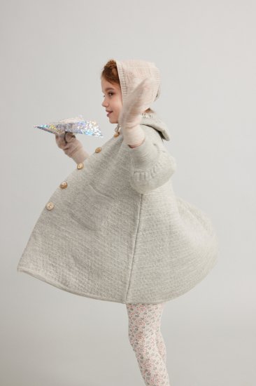 SOOR PLOOM Ruth Coat, Ash - LILY SOURIRE 子供服セレクトショップ