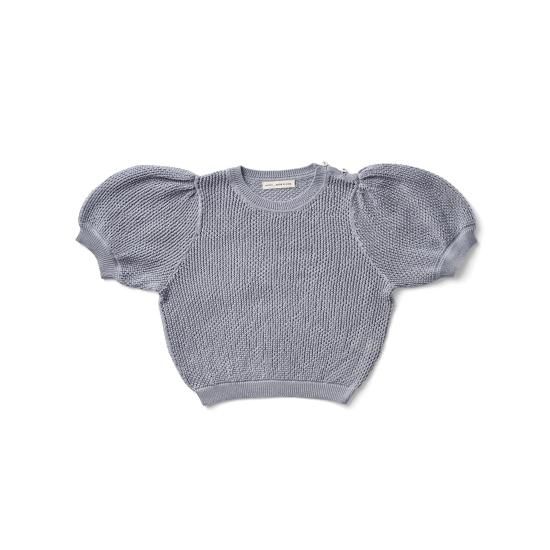 SOOR PLOOM Mimi Knit Top, Powder - LILY SOURIRE 子供服セレクトショップ