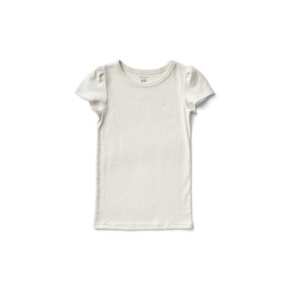 <img class='new_mark_img1' src='https://img.shop-pro.jp/img/new/icons14.gif' style='border:none;display:inline;margin:0px;padding:0px;width:auto;' /> SOOR PLOOM Pouf Tee, Milk Pointelle
