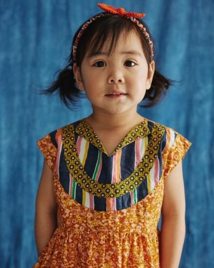 Misha & Puff　Ruffle Sleeve Dress　5Y Misha & Puff Ruffle Sleeve Dress 5Y misha&puff/ruffle sleeve