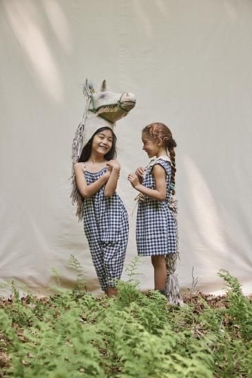 SOOR PLOOM Tippi Pinafore Eco Wash 6y（1st drop]SOOR PLOOM
